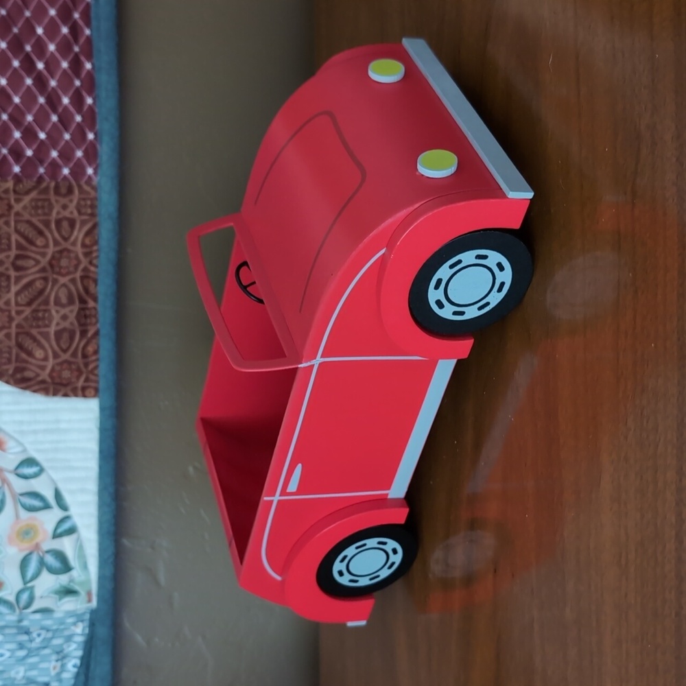 🎄🚗NIB Featherly Friends Wood Convertible Car Christmas 2024 Wondershop Red🚗🎄 - Picture 3 of 5